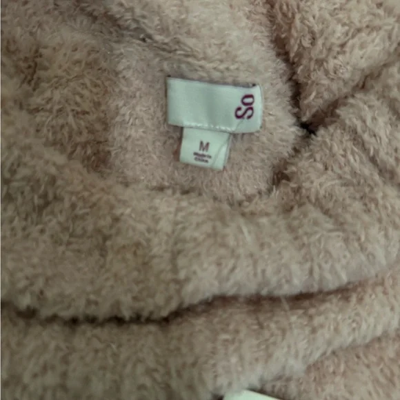 SO Soft Plush Turtleneck Sweater - Dusty Pink - Picture 5 of 11